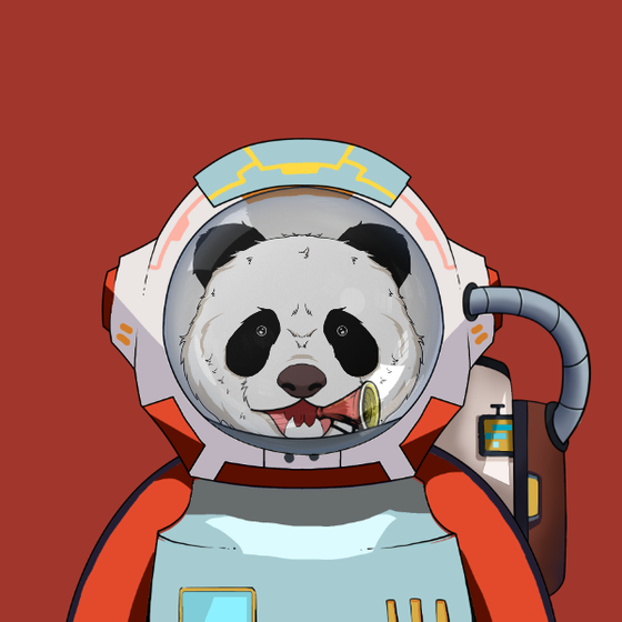 Panda Astronaut Club #790