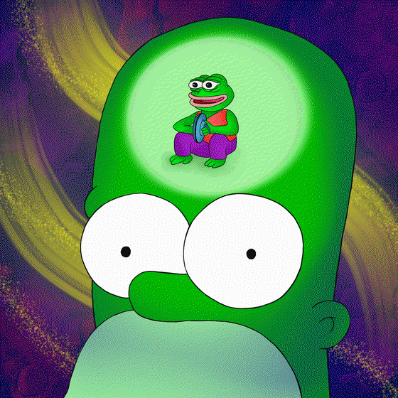 Homer Pepe Brain