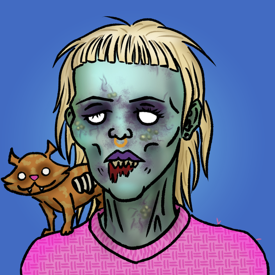 Fun Loving Flesh Eater #5605