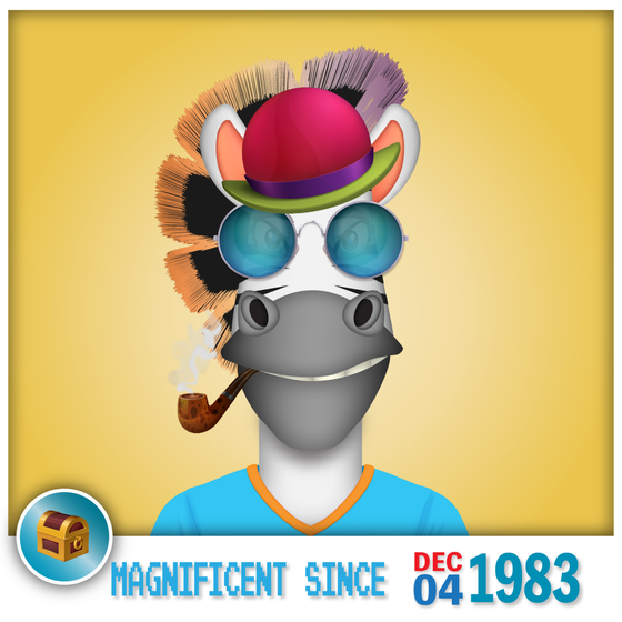 Zebra Birthday #2634