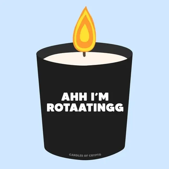 Candle #318 - Ahh I'm Rotaatingg