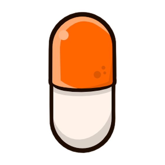 Pill: Orange Sherbert