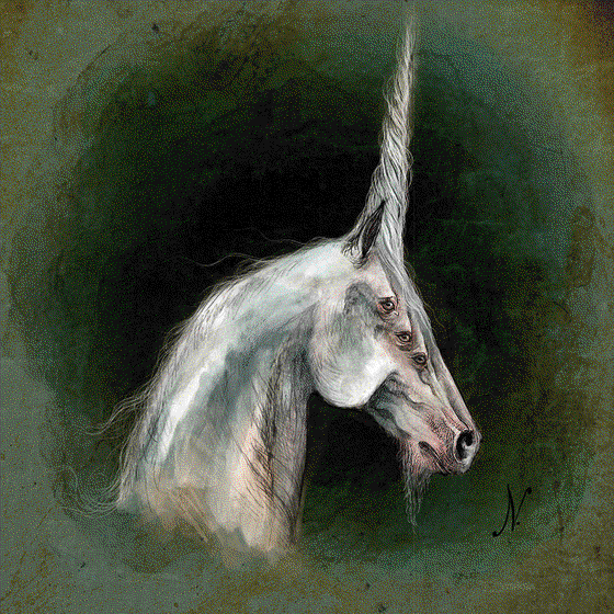 The NurArt'sworld 6 eyed Unicorn