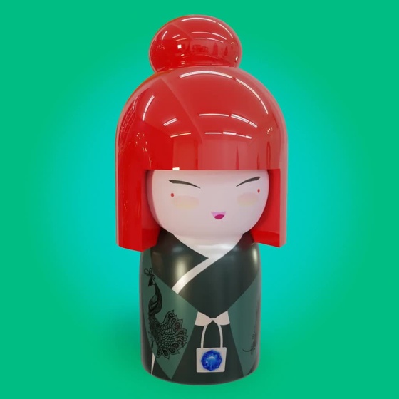 Kokeshi Arisu #1430