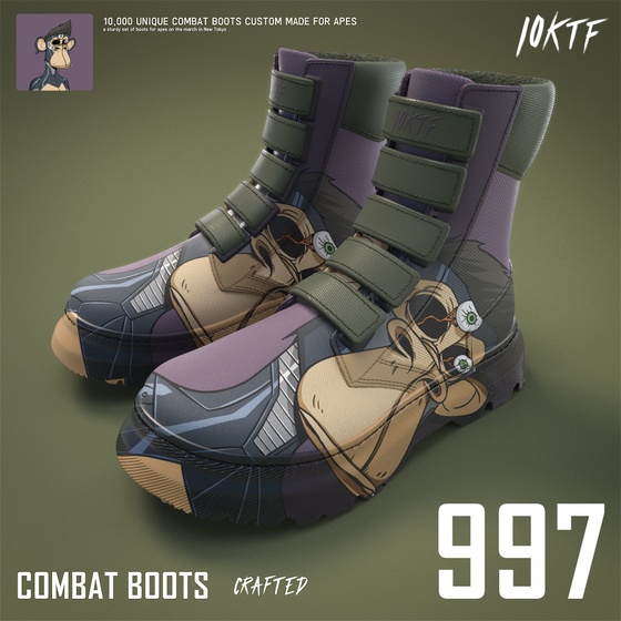 Ape Combat Boots #997