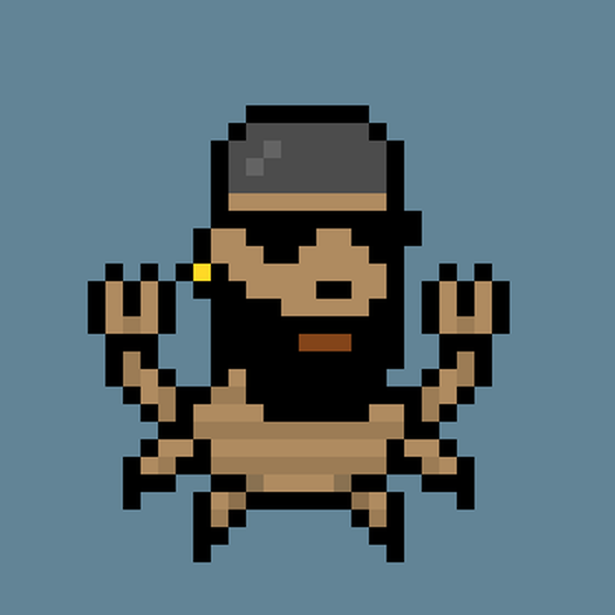 Larva Crabs #2481