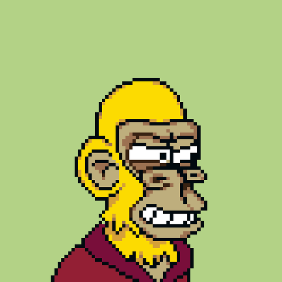 Pixel Simp Ape YC #935