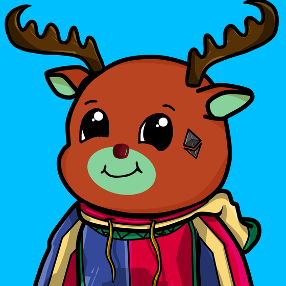 Cuddly Reindeer #292