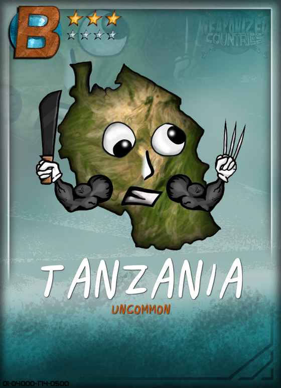 Weaponized Countries #4000 Tanzania