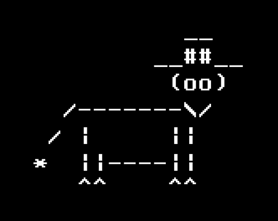 ASCII Cow Camila