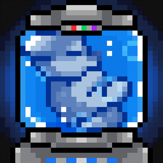 Pixel Wolf #32