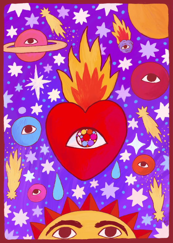 Flaming Heart of Wisdom #7/55