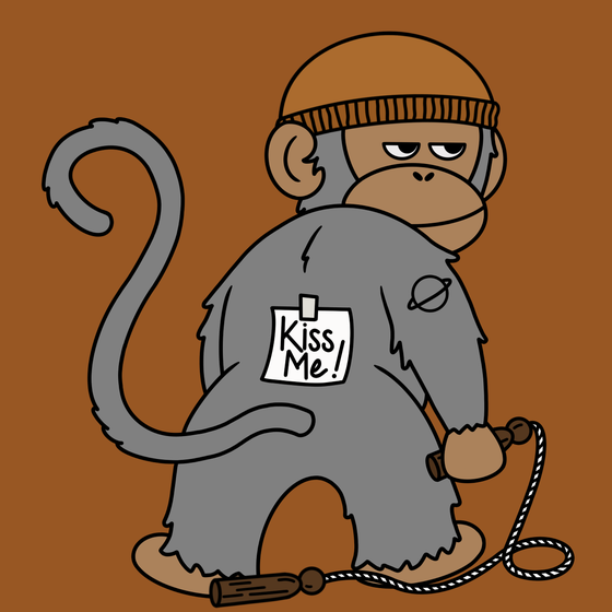 Kiss Me Monkey #2382