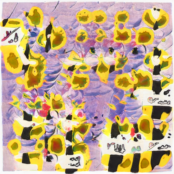 Flowers In A Pond - Bauhaus II