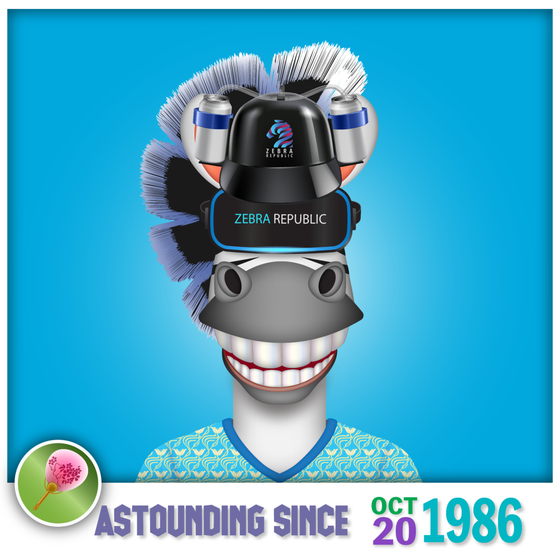 Zebra Birthday #2303