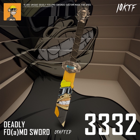 Ape Deadly FO(a)MO Sword #3332