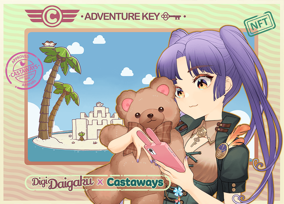 DigiDaigaku Genesis Adventure Key Castaways #267 - Shiloh