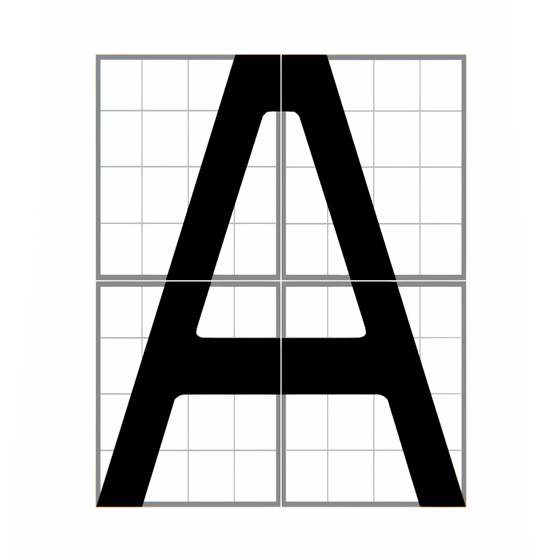 "A" from Human Abecedary: Intra-Letters, by Viktor Timofeev, 2021