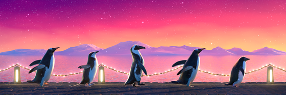 Five Penguins #528