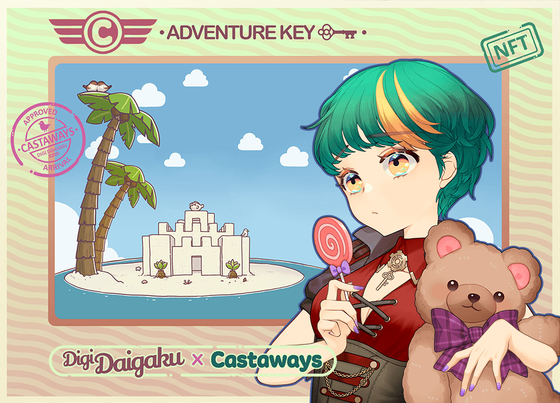 DigiDaigaku Genesis Adventure Key Castaways #1646 - Daleyza