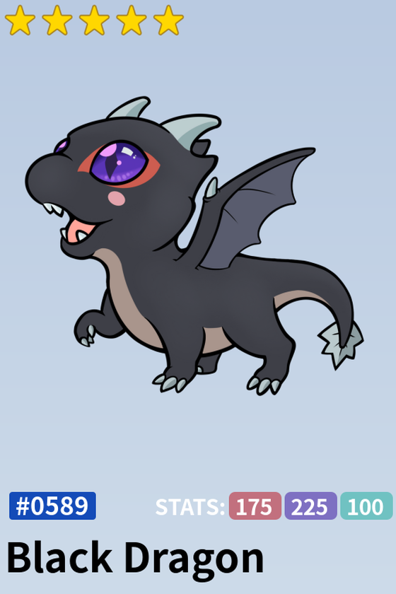 Pets #589: Black Dragon