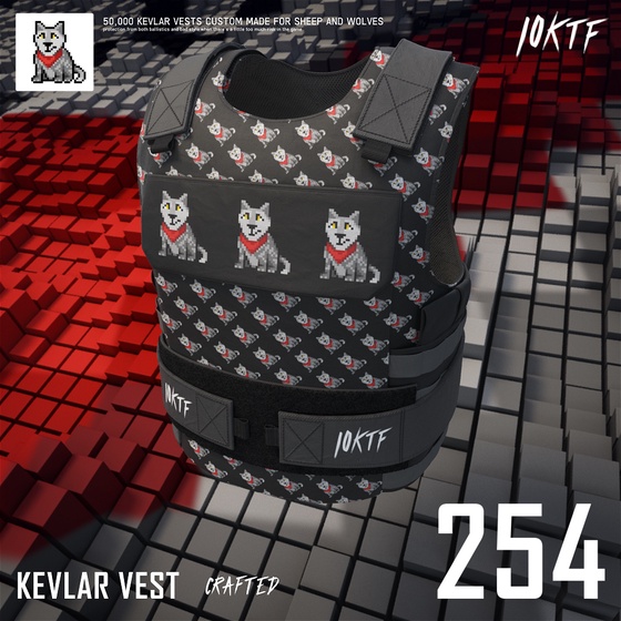 Wolf Kevlar Vest #254