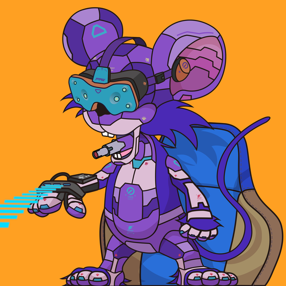 PAW THE HYPER RAT #325