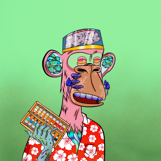 Zombie Ape Artist #1445