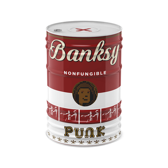 Fake Banksy Punks #99