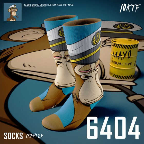 Ape Crew Socks #6404