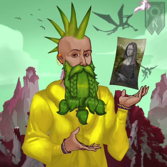 Inventors NFT #65 - Leonardo da Vinci