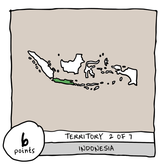 Territory 2/7 - Indonesia (Java)