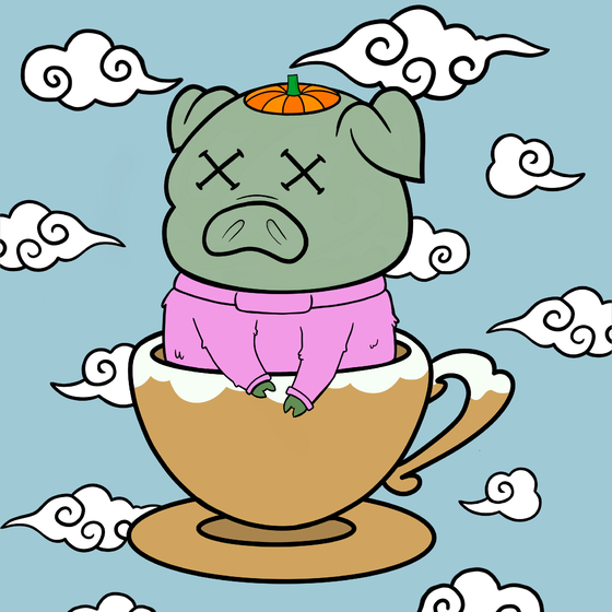 Lucky Teacup Piggy Club #1922