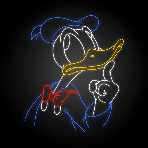 Neon Donald