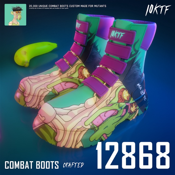 Mutant Combat Boots #12868