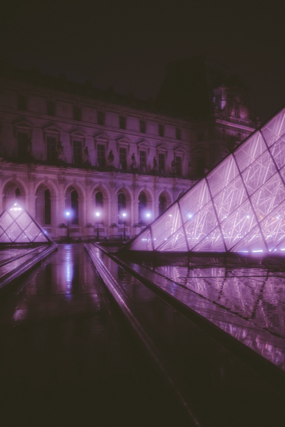 VIOLET DREAM#1 Louvre