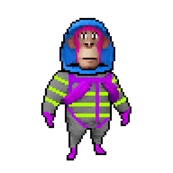 Pixel Radioactive Ape #920