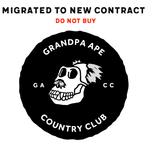 Grandpa Ape #1668 - MIGRATED DO NOT BUY