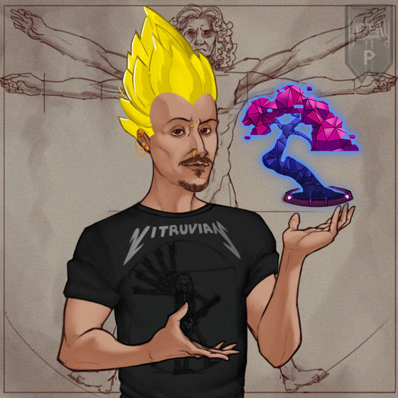 Inventors NFT #1103 - Leonardo da Vinci