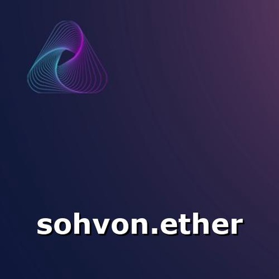 sohvon.ether