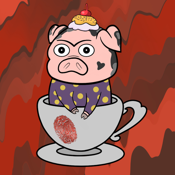 Lucky Teacup Piggy Club #1985