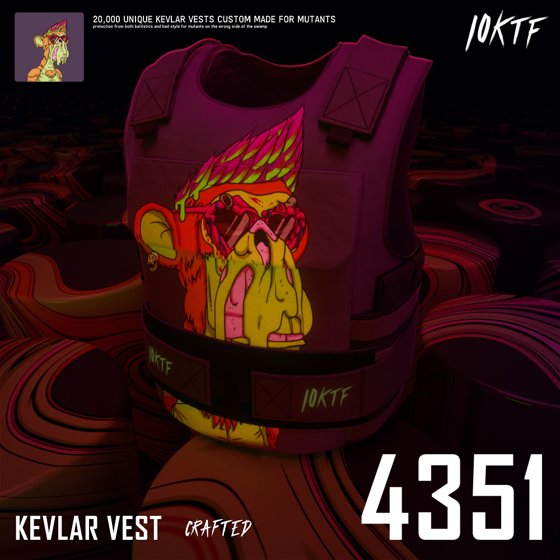 Mutant Kevlar Vest #4351