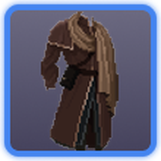 #1207 Loner's Scarfed Cloak