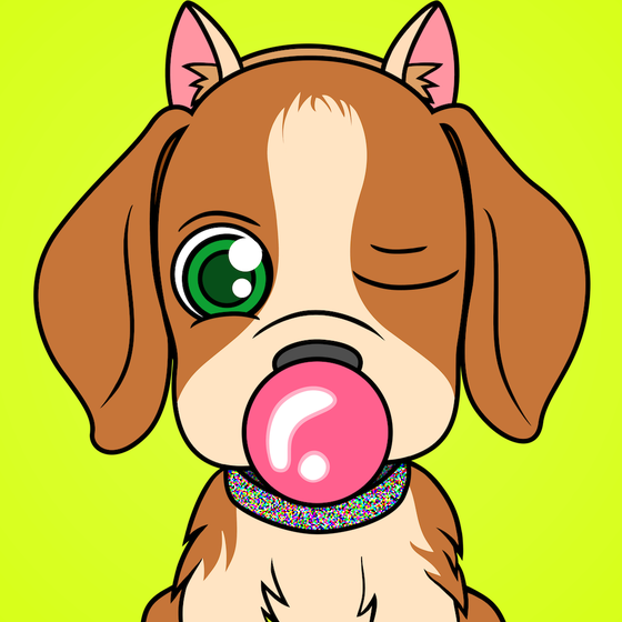 Bubblegum Puppy #7936