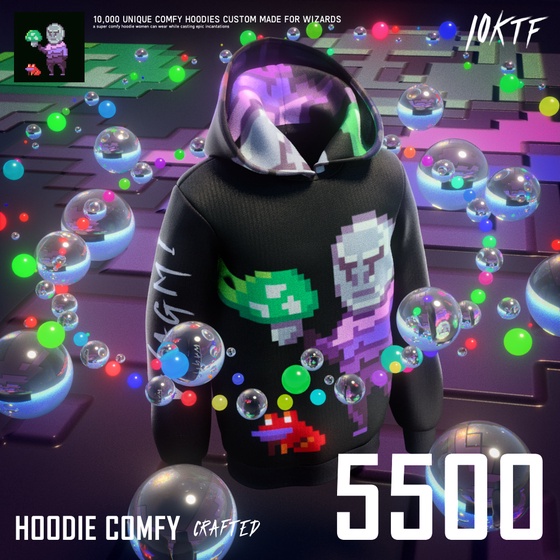 Wizard Comfy Hoodie #5500