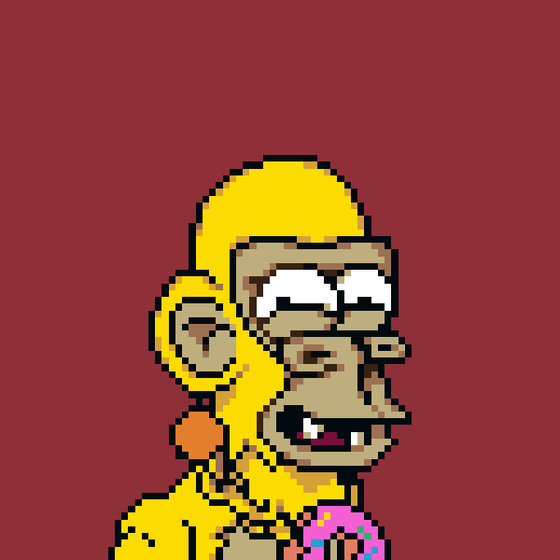 Pixel Simp Ape YC #7275