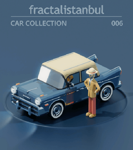 Car 006 - Blue 05/10