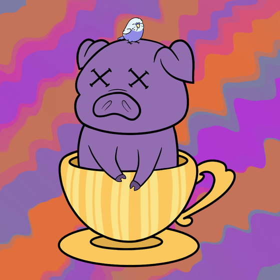 Lucky Teacup Piggy Club #1367