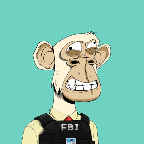FBI Ape Yacht Club #2004