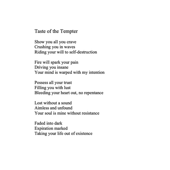 Taste of the Tempter